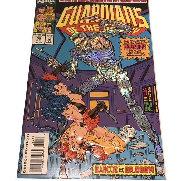 Guardians of the Galaxy #39 (Aug 1993, Marvel) - Picture 2 of 3